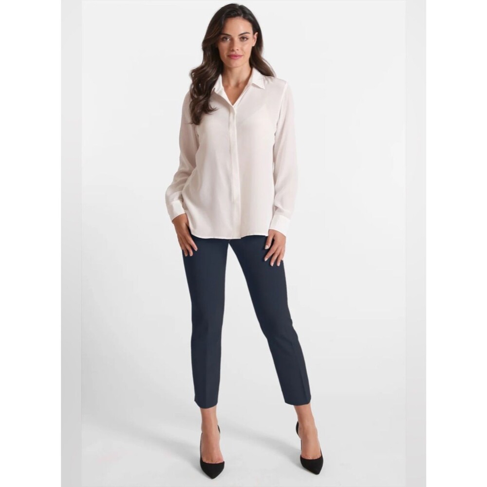 Peace of Cloth Panticular Jerry Bliss Twill Pant in Navy 14
